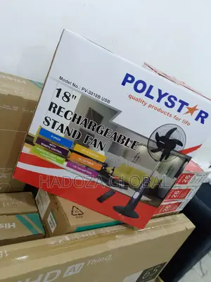 New Polystar Standing Fan 18" PV-3018BUSB