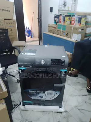 Brand New Hisense 8kg Front Loader [2in 1] Washing Machine