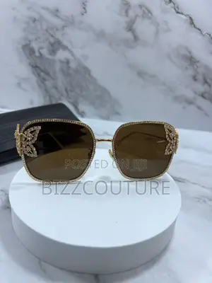 Original Chrome Heart Lady Eye Wear Tinted Sunglasses