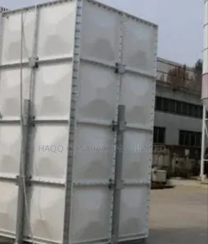 Industrial Water Tank and Stachion Construction