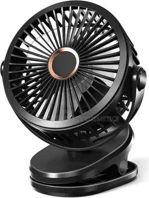Rechargeable Portable Mini Fan With Clip and Desktop Fan.