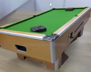 8/7feet British Marble Top Coin Operated Snooker With Access