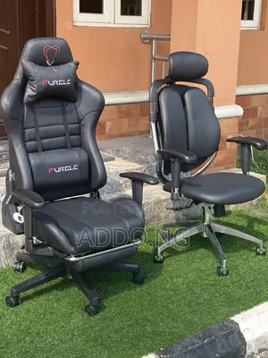 Office Gaming Chair With Headrest and Footrest