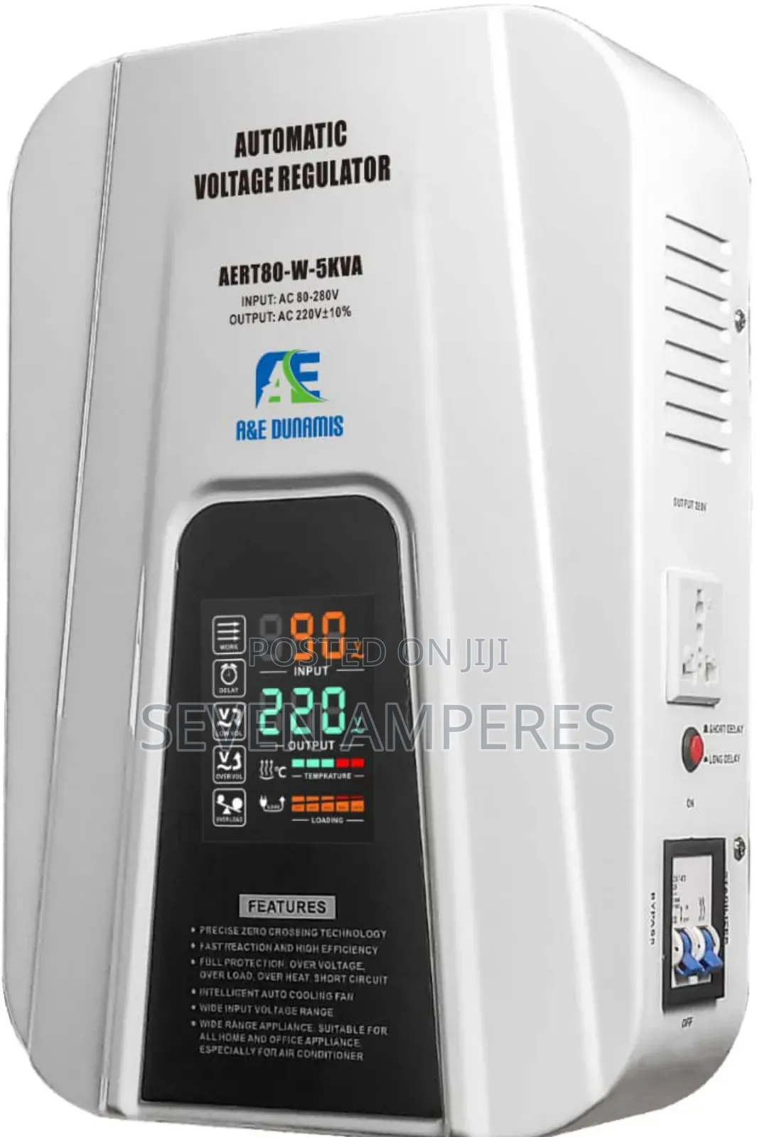 5kva 80-260v a E Central Voltage Stabilizer