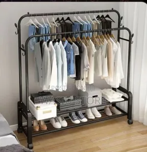48kg Multipurpose Heavy Double Pole Hanger /Rack