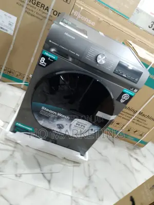 Durable Wash and Dry Hisense 8kg Front Load Wd3q8043bt
