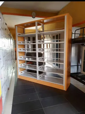 Metal Library Book Shelves
