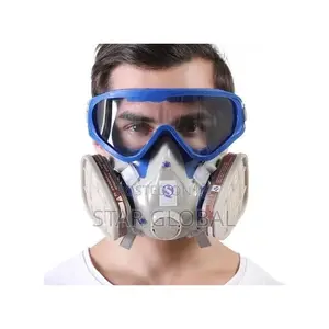 Chemical Safety Kit: Mask, Filters, Goggles