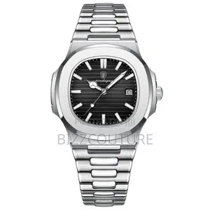 Original Poedagar Quartz Silver Chain Watch Is Available