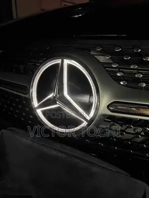 Benz Front Star Logo With Light