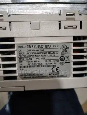 Yaskawa VFD Inverter 5.5kw