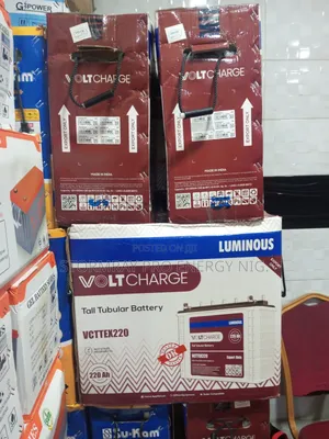 Voltcharge Tubular Batteries