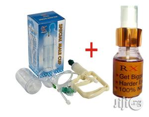Penis Enlargement Pump, Enlargement Oil Combo