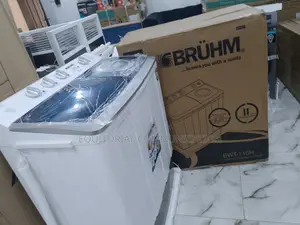 Easy to Use 11kg Bruhm Twin Tub Washing Machine 