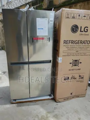 Ref-257-Jly-B } Side by Side Refrigerator - LG
