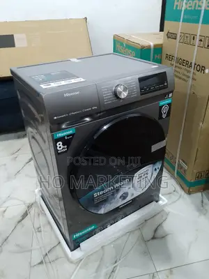 Top Pick 2 in 1 Front Load Wash and Dry Hisense Washer.