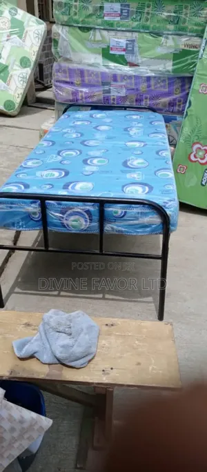 Single Metal Bed Frame 6 by 3 Feet
