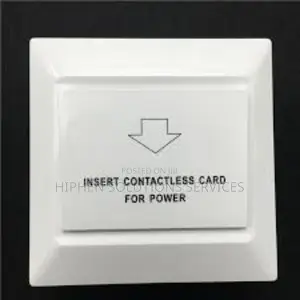 Electrical Hotel Room Key Card Power Energy Switch