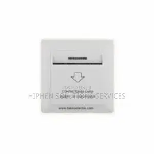 Insert Contactless Card for Power