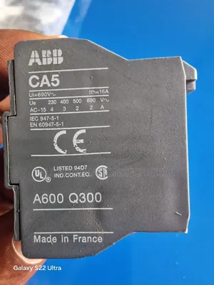 Abb Ca5-22n Auxiliary Contact Block, 4-P, 2no/2nc,