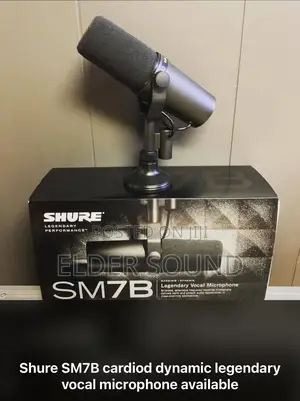 Shure SM7B Vocals Microphone