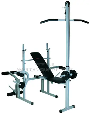 Commercial Weight Bench Press Equipment With Lat Pool