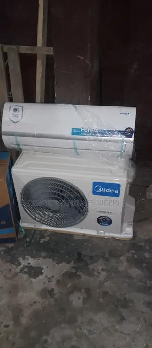 Midea Inverter Split Unit Ac,Fully Copper, Anti-Rust Body,