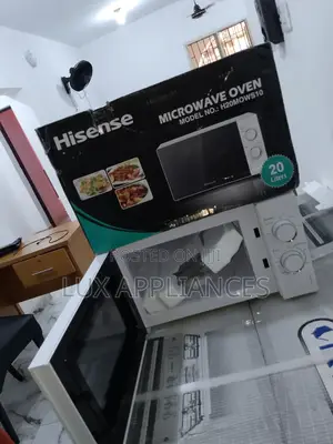 Builtin Hisense White Microwave