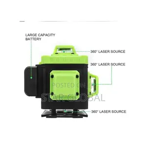 Upgrade Your Toolbox: 16-Line Green 4D Self-Leveling Laser