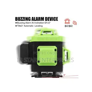 Green Laser Leveling Hub 16 Lines 3D Projection (All-in-One)