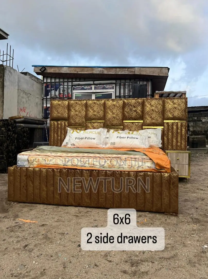 6by7 Padded Bed Frame.
