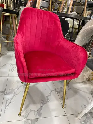 Velvet Armchair for Dining and Living Room