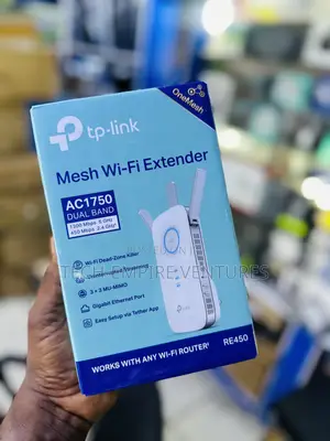 Tp-Link Ac1750 Mesh Wifi-Extender Dual Band
