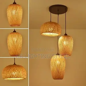 Nordic Rattan Pendant Light