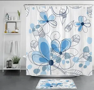 Quality Fabric Shower Curtain Design 180x200cm