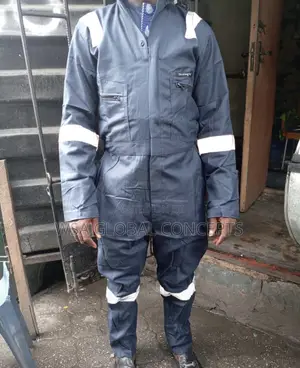 Navy Blue Dickies Fire Retardant Coveralls