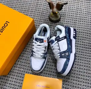 Louis Vuitton Mad Drip Blue/White Trainers Sneakers