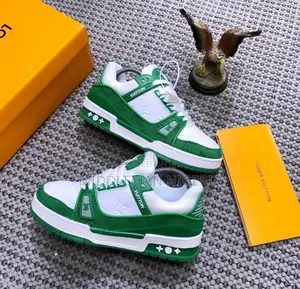Louis Vuitton Mad Drip Green/White Trainers Sneakers
