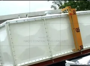 Fibreglass Water Storage Tank and Scaffold Construction