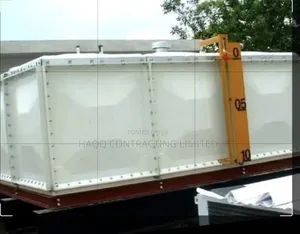 Industrial Water Tank FRP GRP Fibreglass Tank Construction