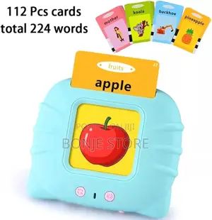 Talking Rechargeable Flash Card Reader for Kids