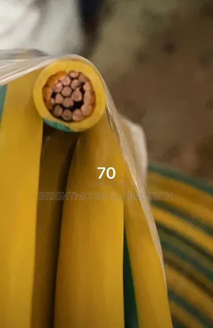 70mm Green and Yellow Earth Wire .