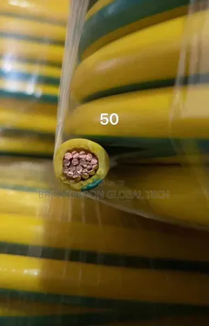 50mm Green and Yellow Earth Wire 