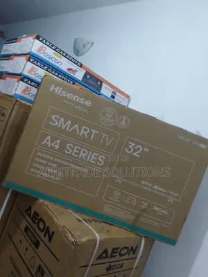Durable 32 Inches Hisense Smart HD TV (32A4K)