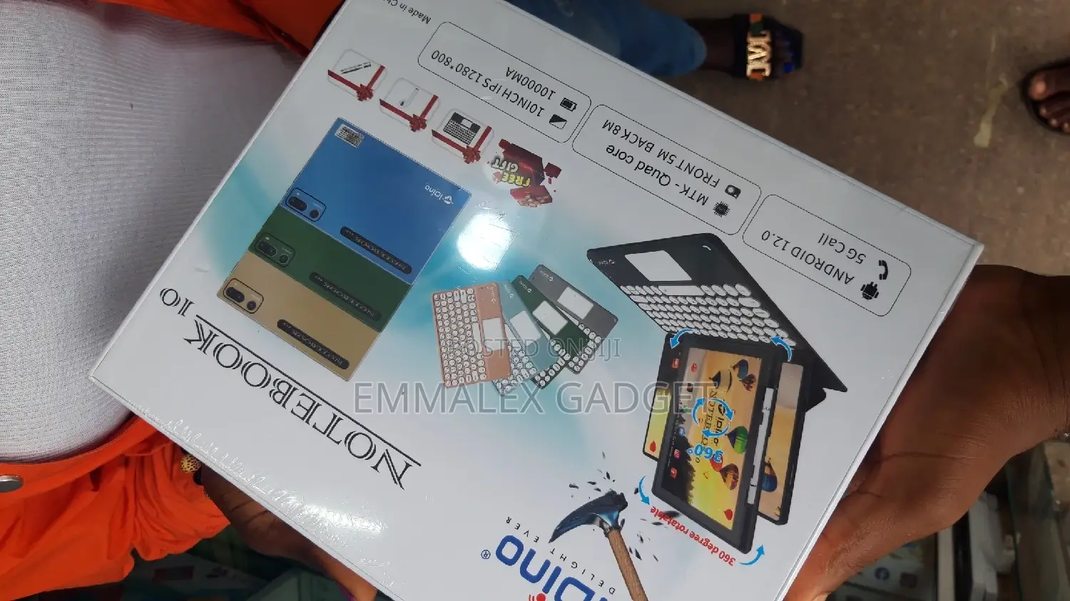 New Idino Notebook 10 512 GB