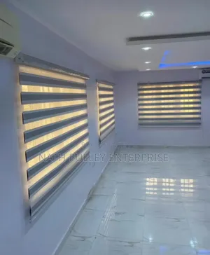 Grey/Off-White Day and Night Blinds