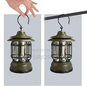 Retro Mini LED Camping Lantern