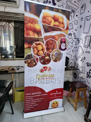Roll Up Banner With Base