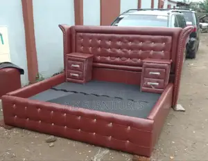 Unique Leather Padded Bedframe