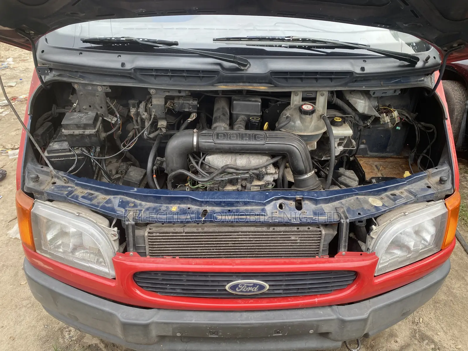Ford Transit 2002 Red